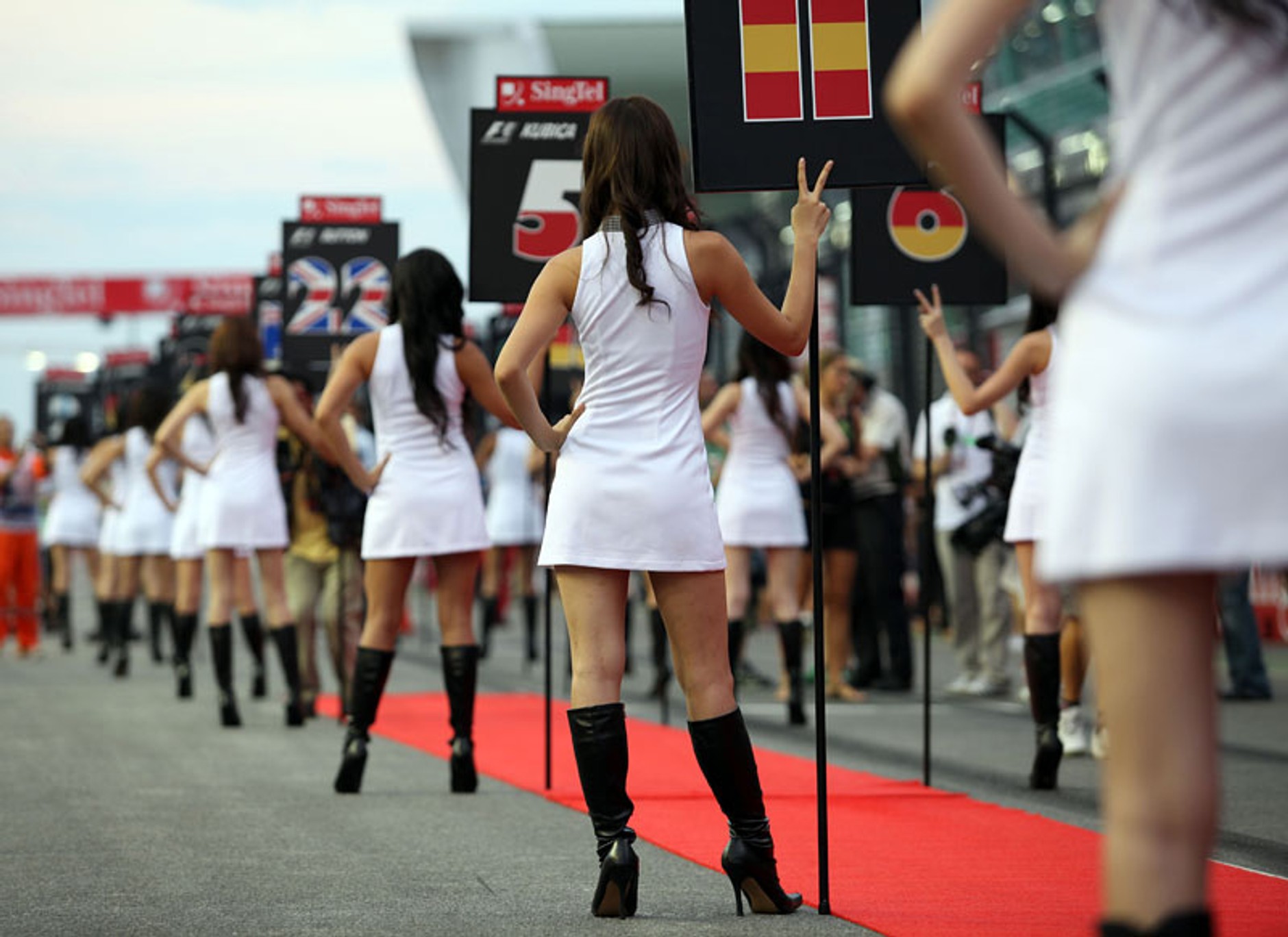 Grand Prix Singapuru 2009: sukces Hamiltona - fotogaleria Jiři Křenek