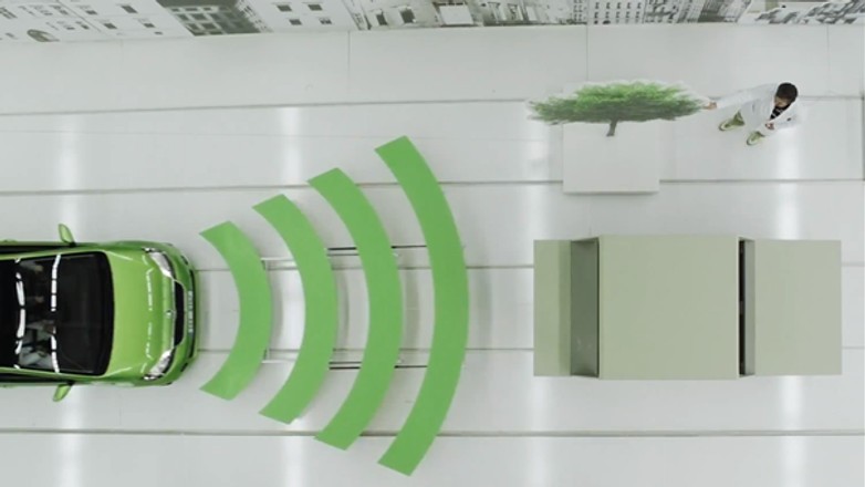 Nowa Skoda Citigo i przeszkoda