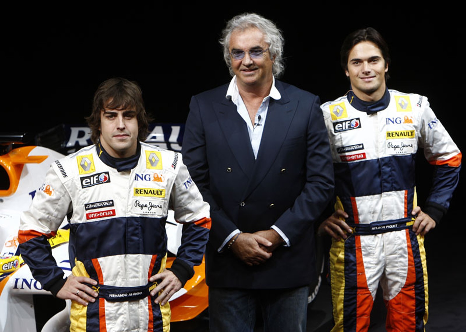 ING Renault F1 Team 2008 - kierowcy, historia