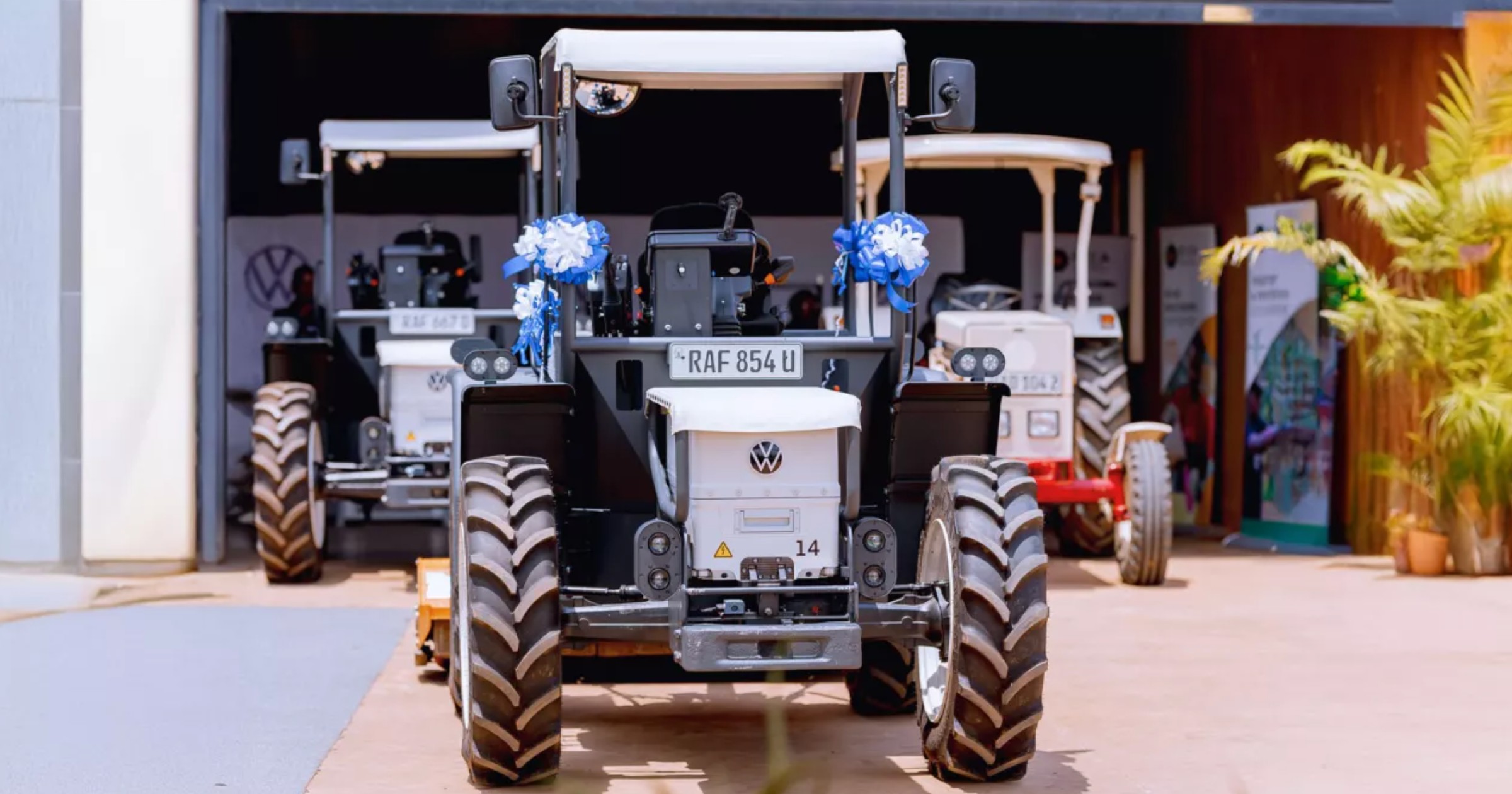 Elektryczny traktor Volkswagena dla Afryki