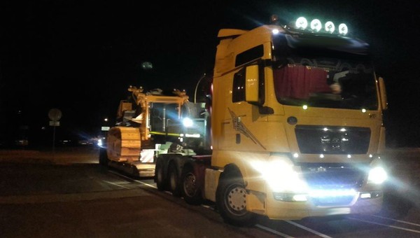 Ciężarówka przekroczyła limit wagi o… 46,5 tony