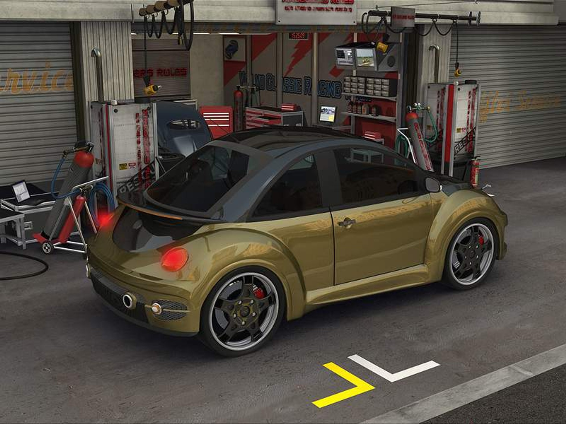 JRD New Beetle: garbata rakieta