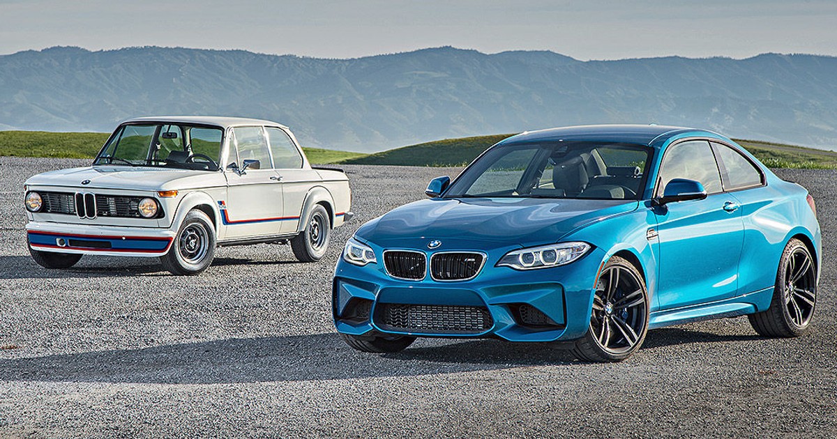 Nowe BMW M2 spotyka BMW 2002 Turbo - legenda znów prowokuje