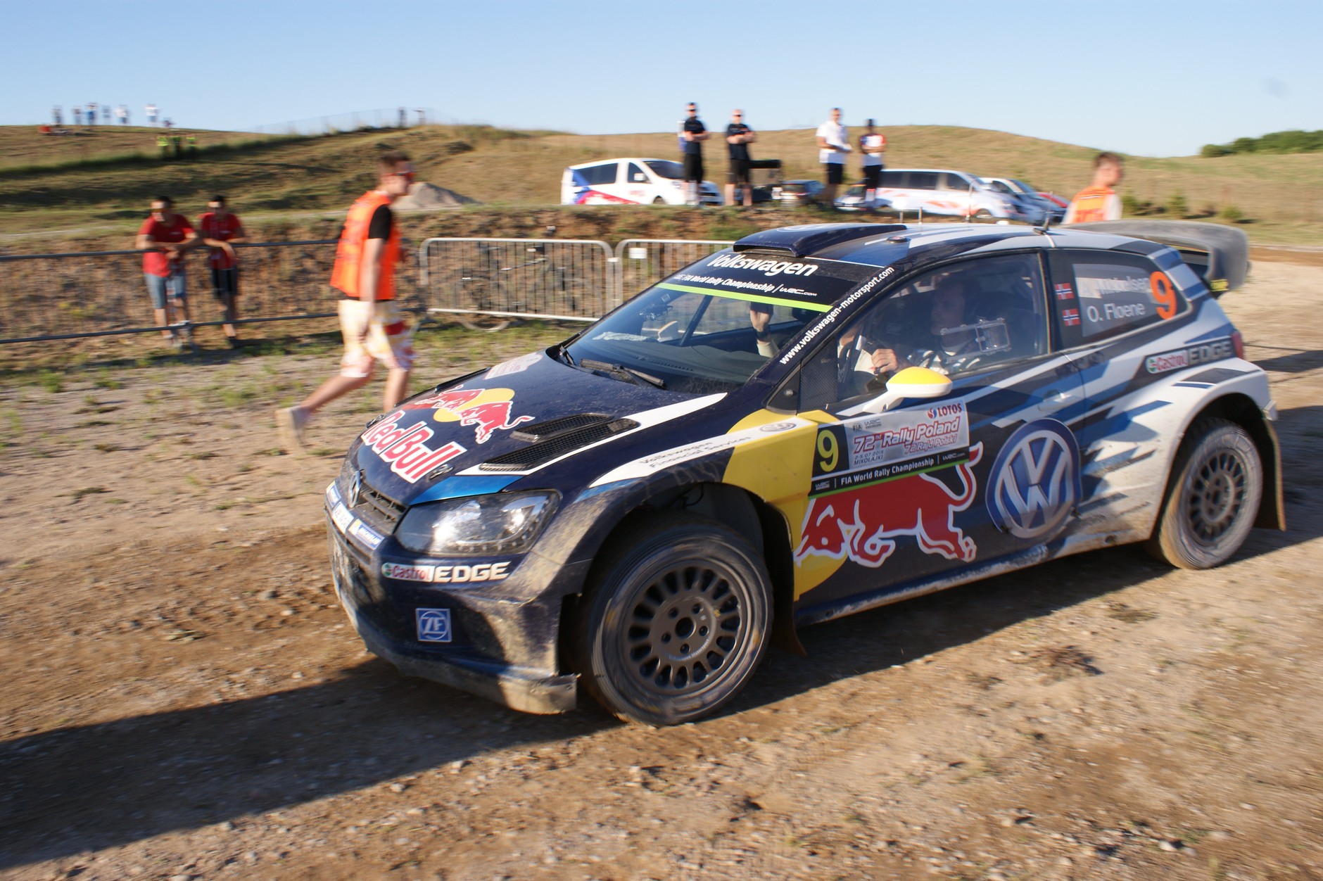 Volkswagen Polo R WRC w 72. Rajdzie Polski - Mikołajki 2015