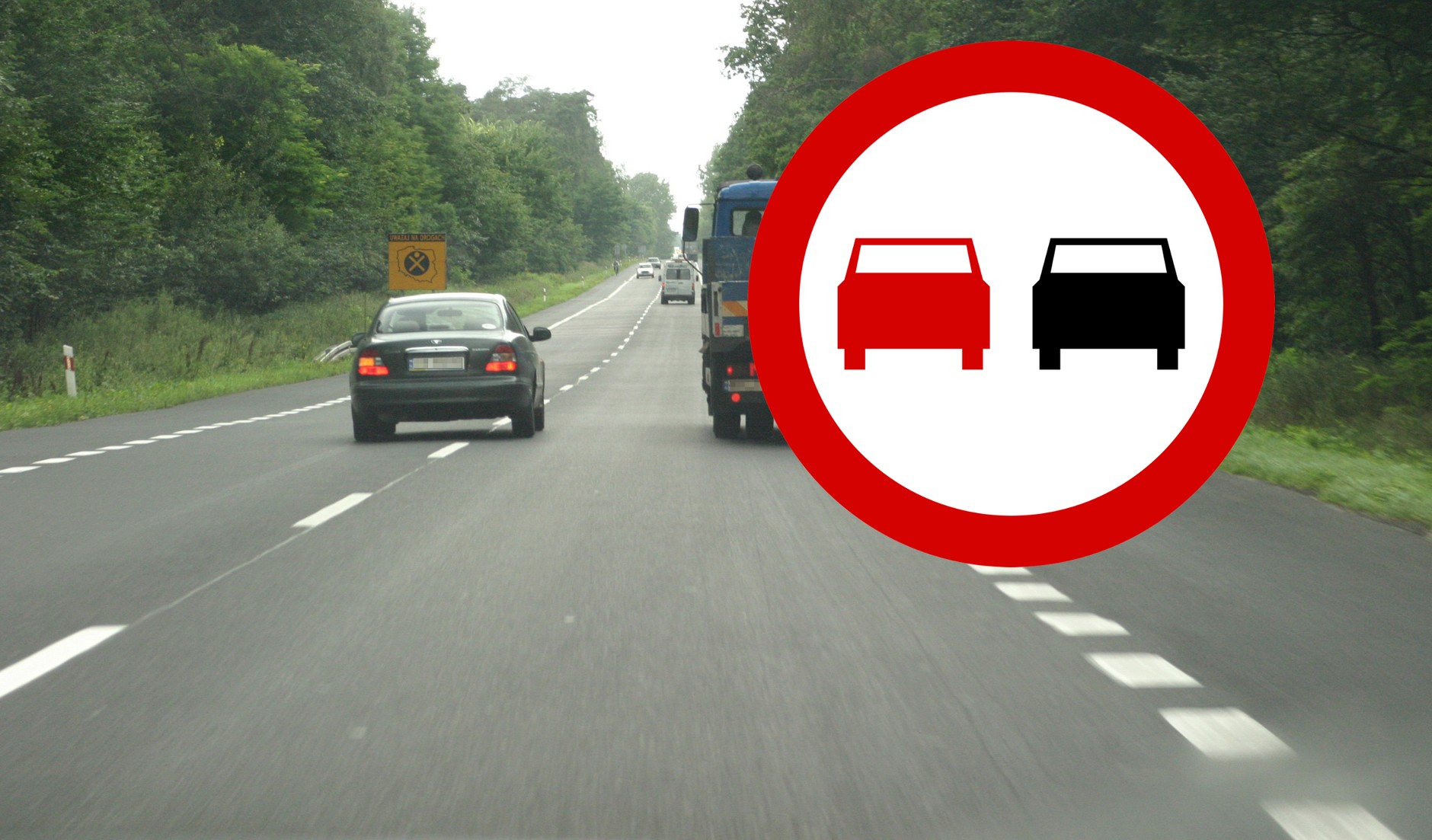 Wyprzedzanie – zdjęcie ilustracyjne