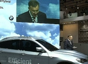 IAA Frankfurt 2007: BMW Concept X6 ActiveHybrid (wideo)