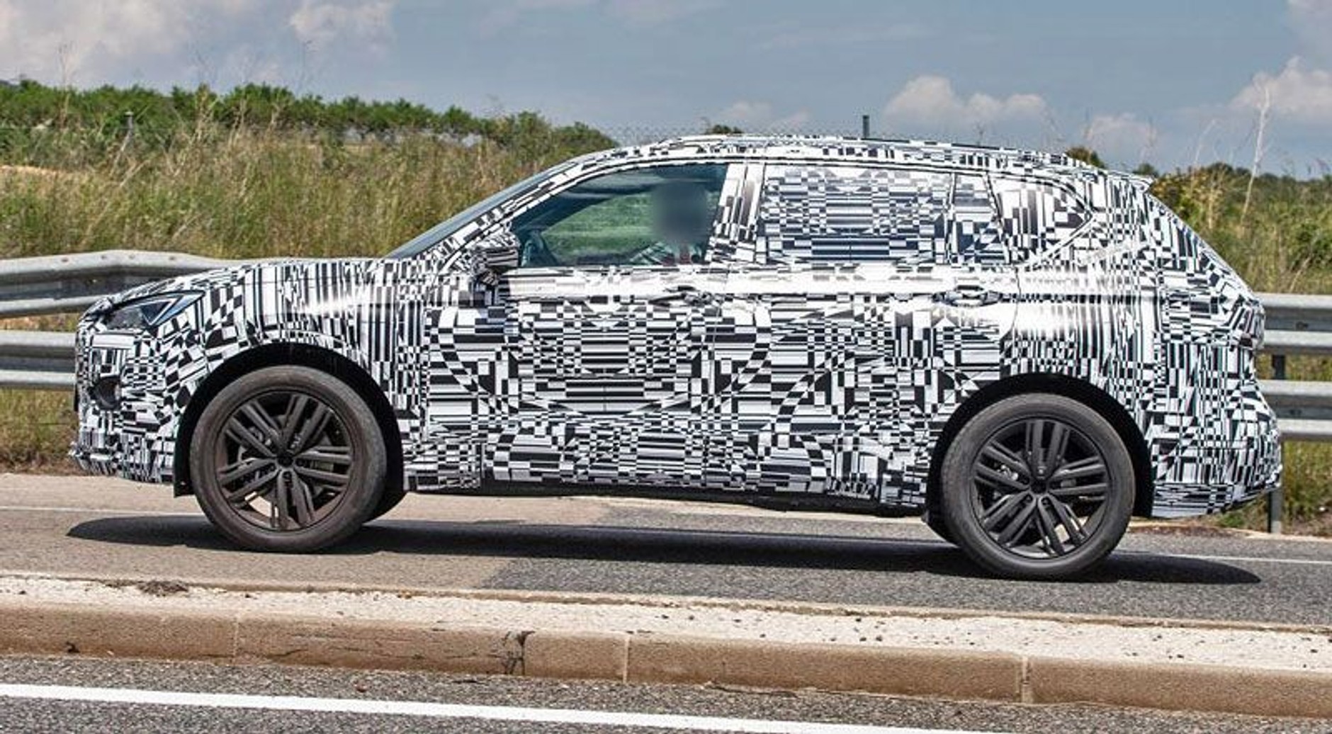 Seat Tarraco podczas jazd testowych