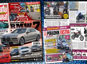 Auto Świat 18/2022 z dodatkiem o motocyklach, skuterach i hulajnogach już w sprzedaży