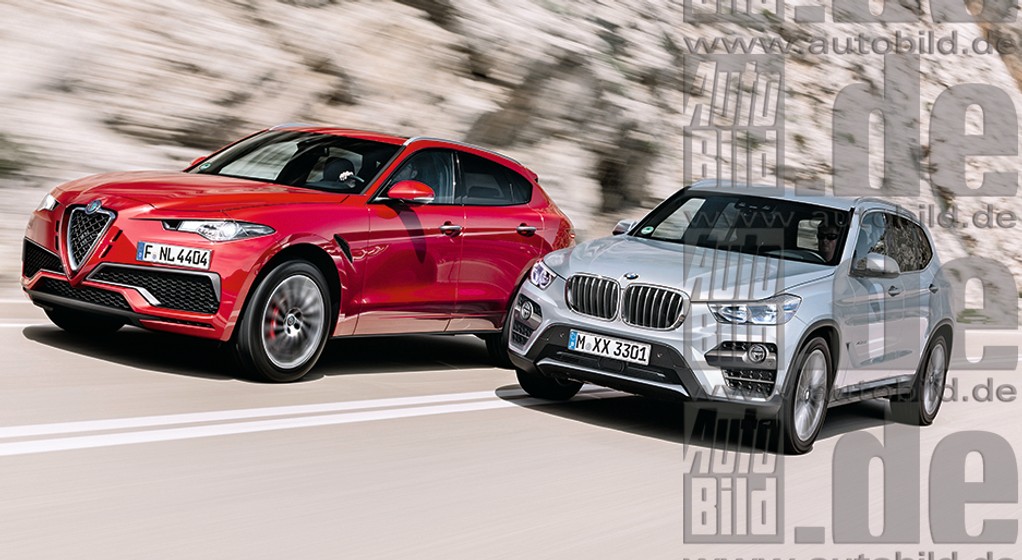 Alfa Romeo Stelvio i BMW X3