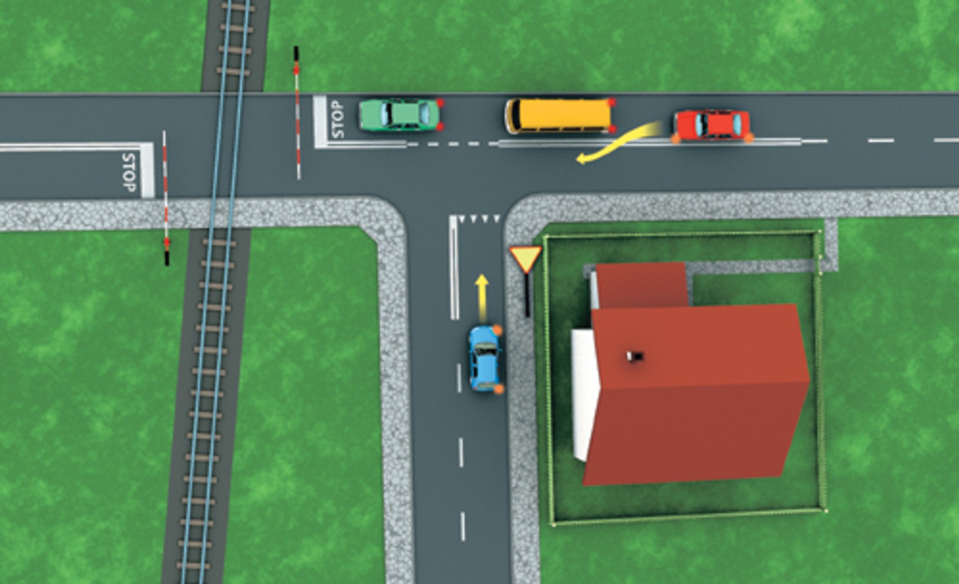 Stop przed przejazdem!