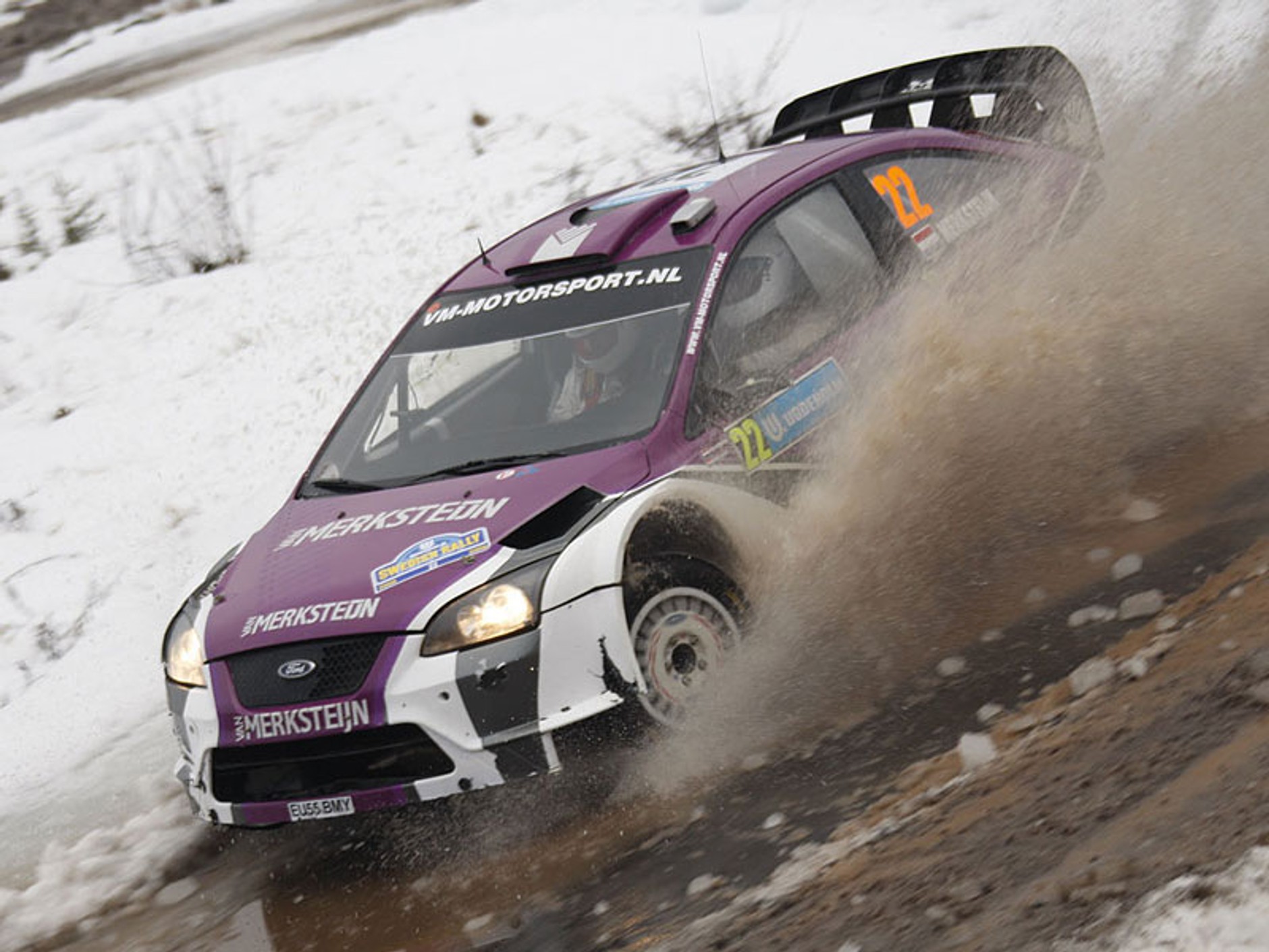 Rajd Szwecji 2008: fotogaleria Rallyworld©Willy Weyens