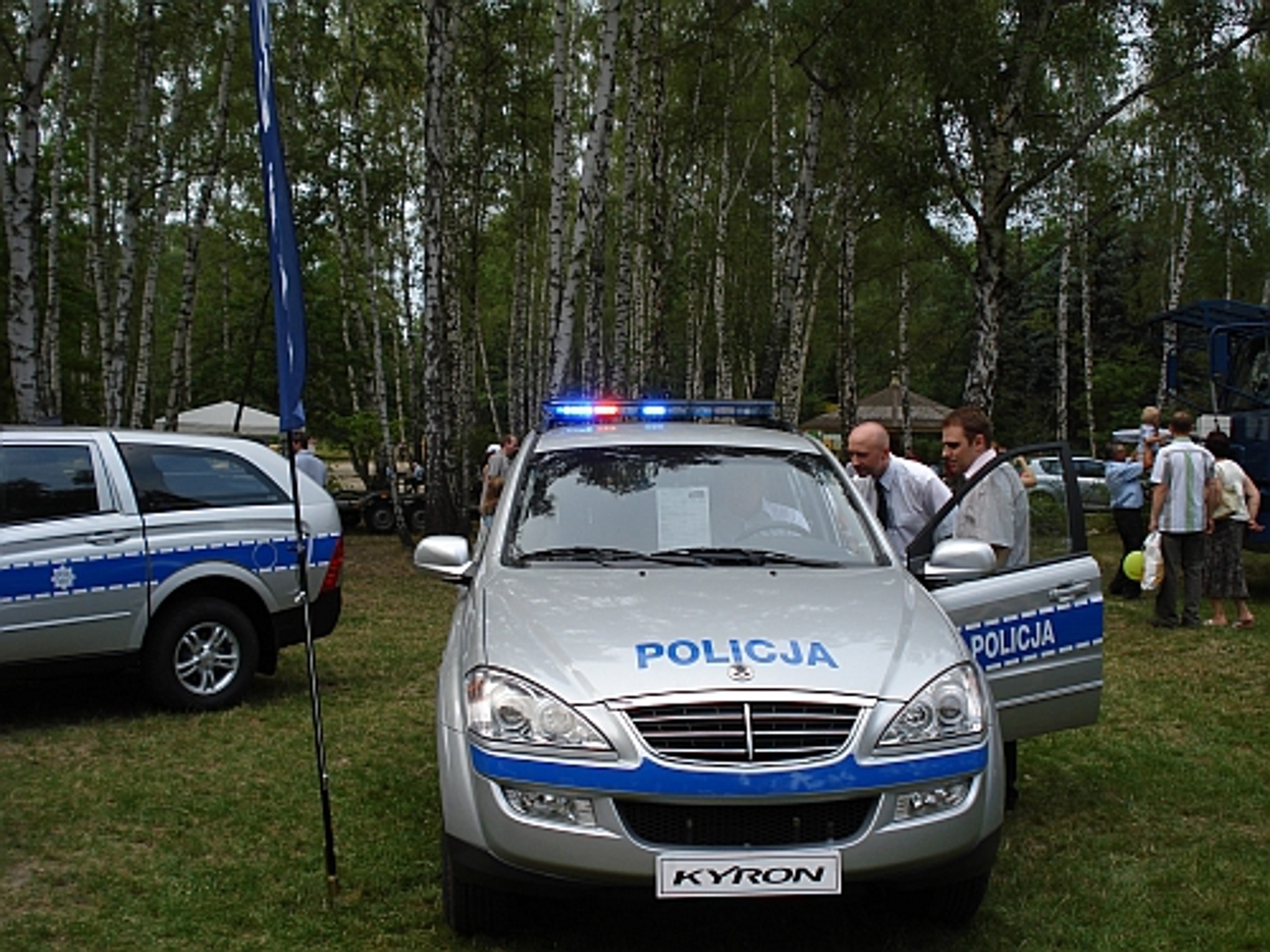 Radiowozy od SsangYonga