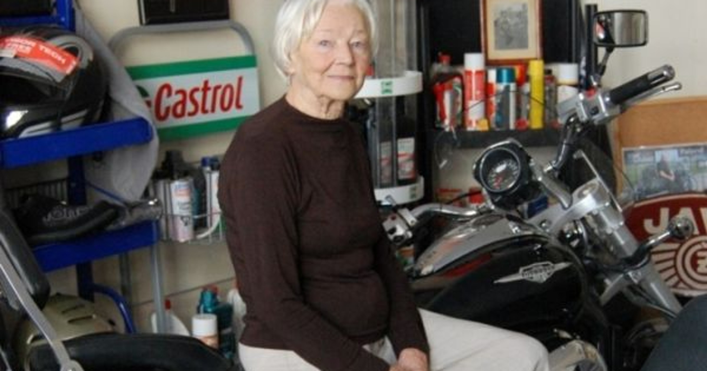 Irena Kwapisz - motocyklowa pasjonatka