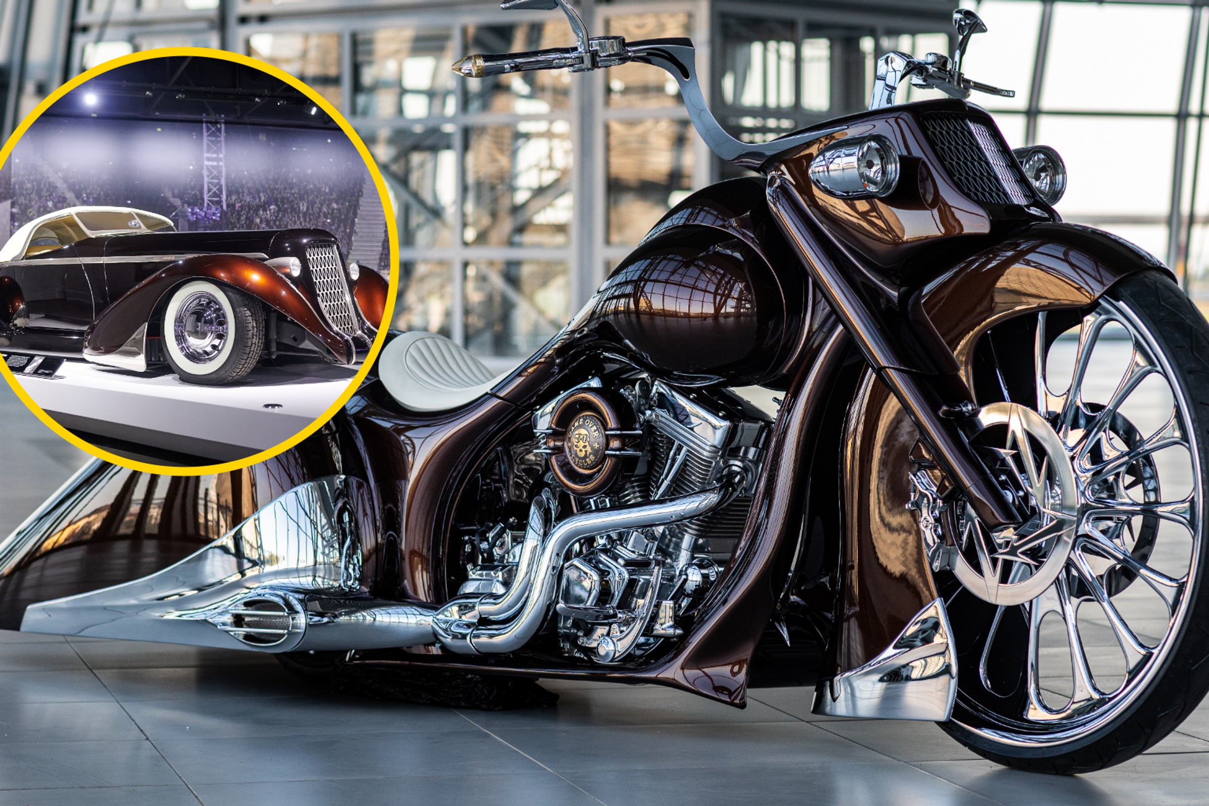 Efektowny motocykl z Polski z kolejną nagrodą. Inspiracją było auto lidera Metalliki
