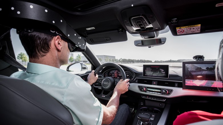 Audi testuje system wykrywania zagrożeń w trakcie jazdy