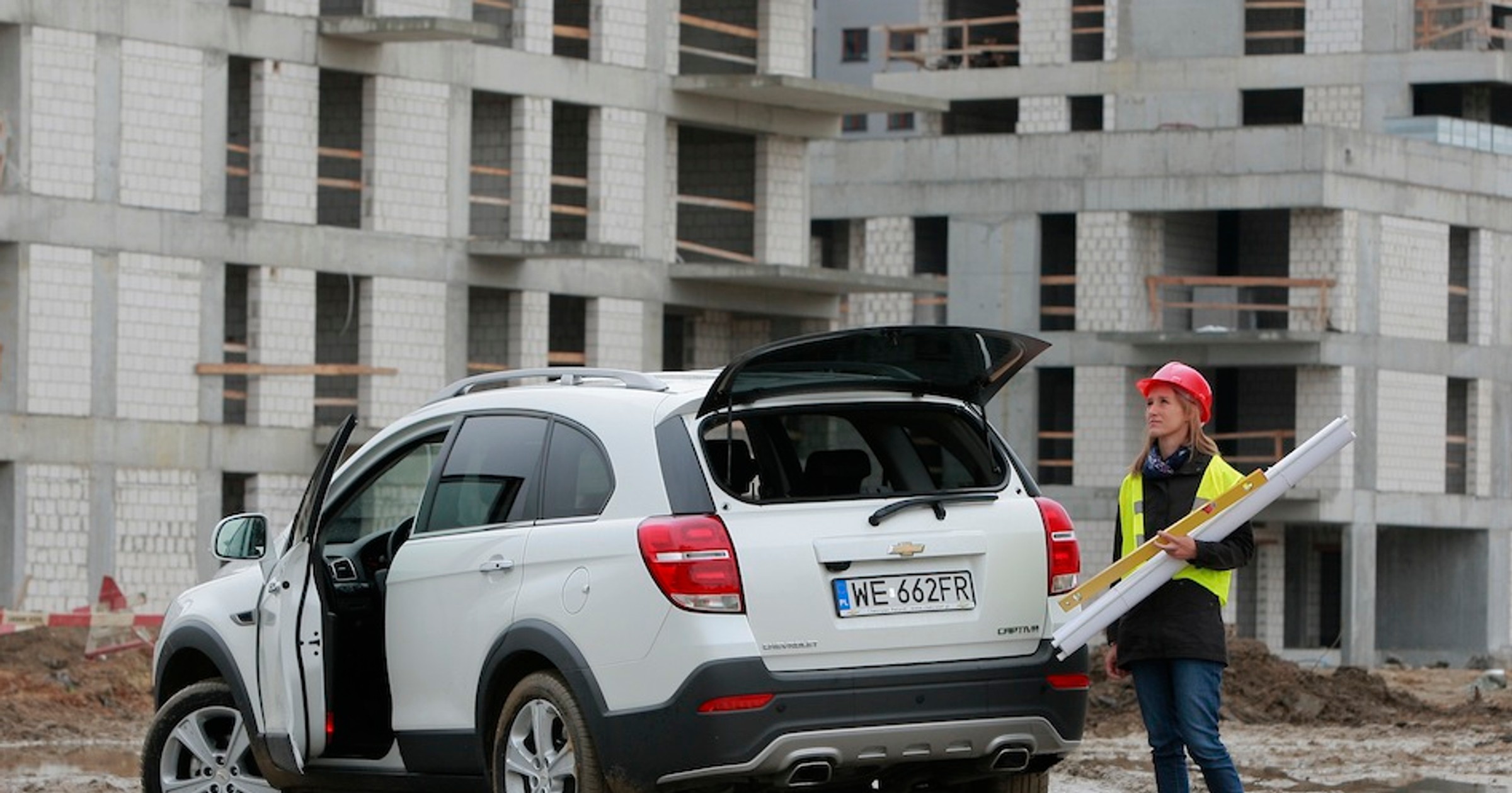 Chevrolet w firmie: Captiva dla architekta