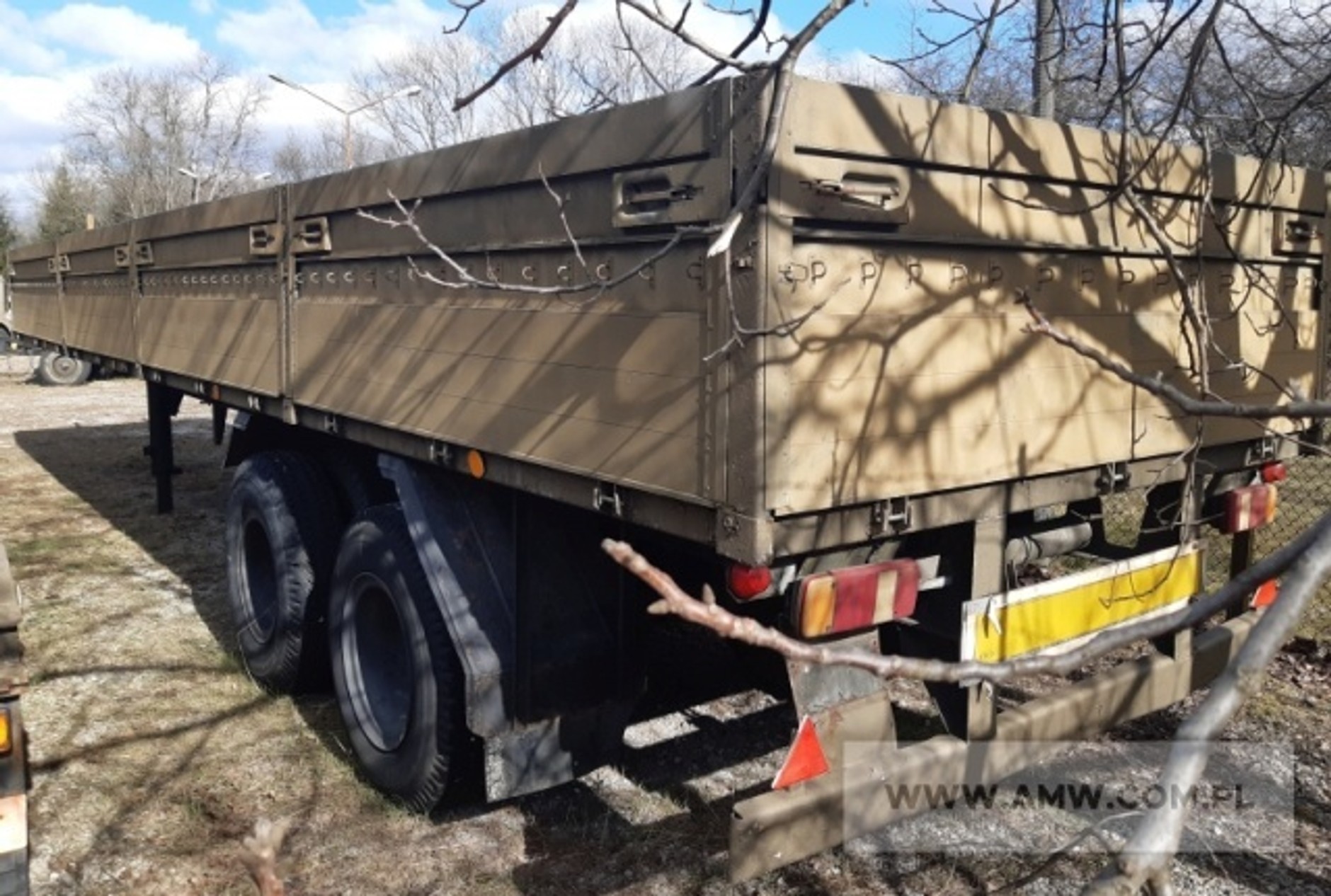 Naczepa transportowa Zremb D-18