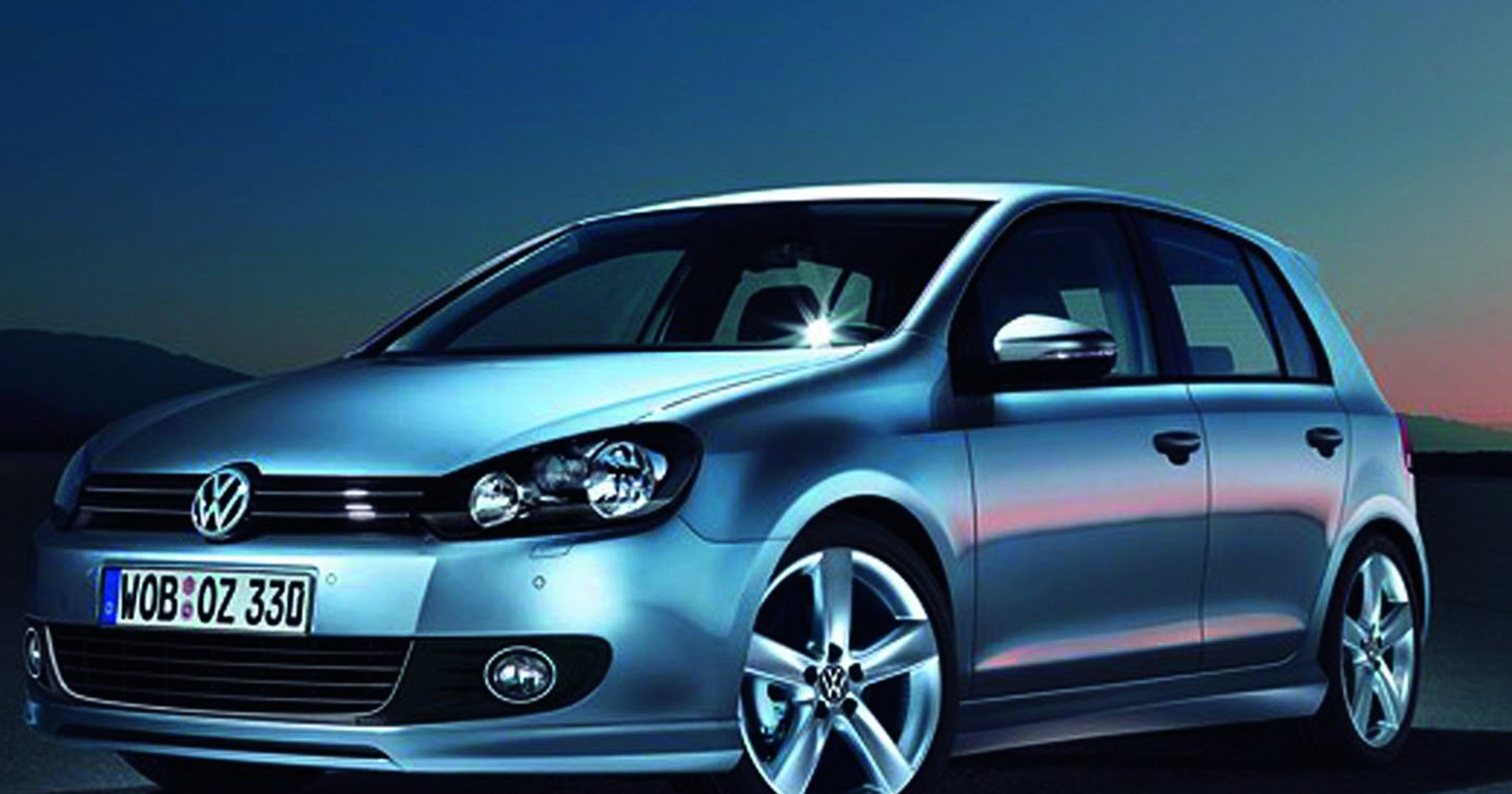 VW Golf VI przyprawiony przez fabrykę