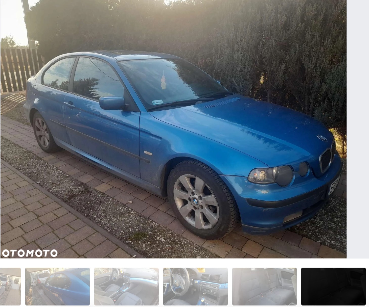 BMW Compact do gruntownego dopieszczenia, ale za to tanie.