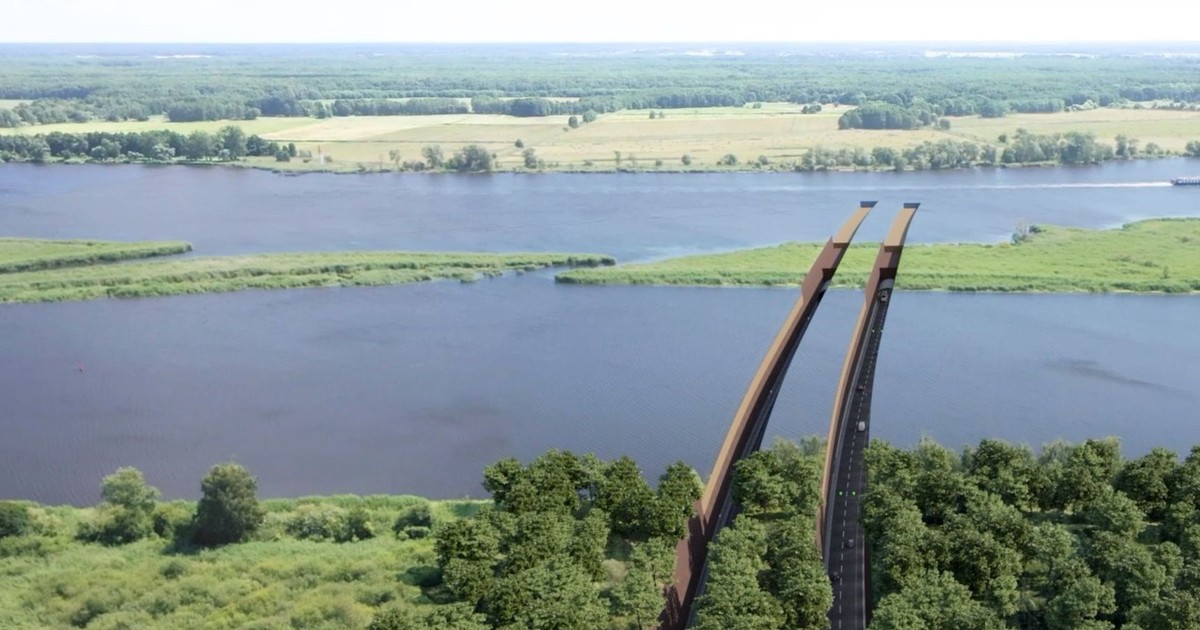 Zachodnia Obwodnica Szczecina; tunel pod Odrą (wizualizacja)
