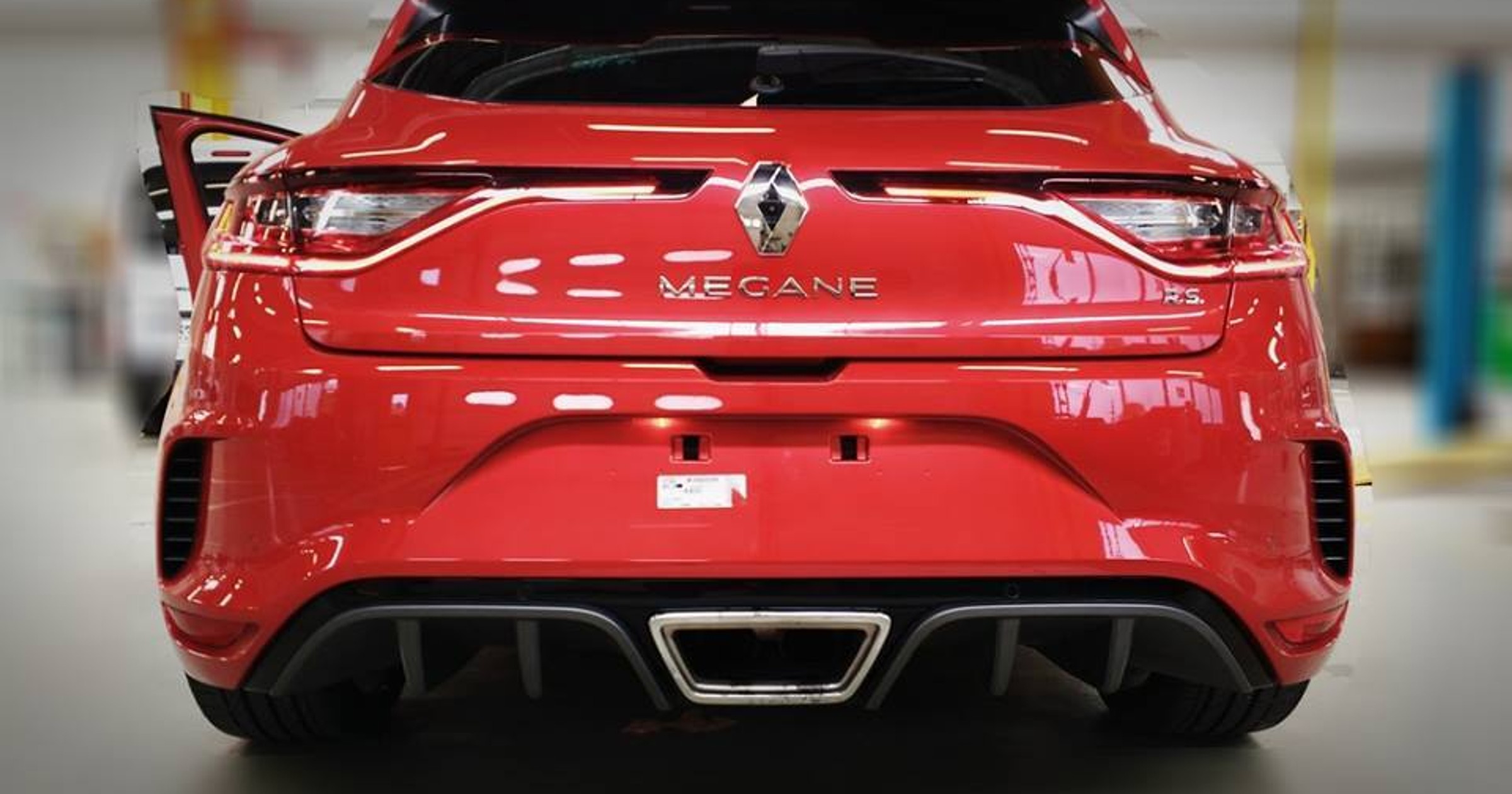 Nowe Renault Megane RS przyłapane