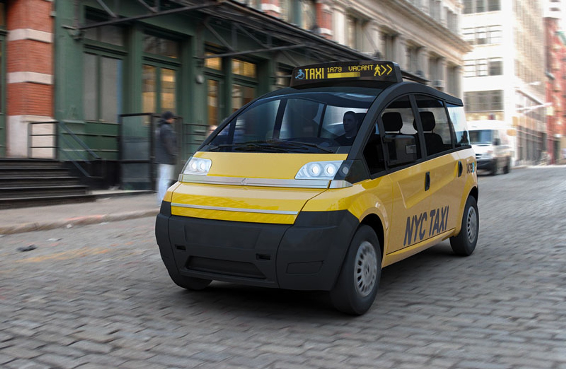 Oto nowa taksówka dla Nowego Jorku