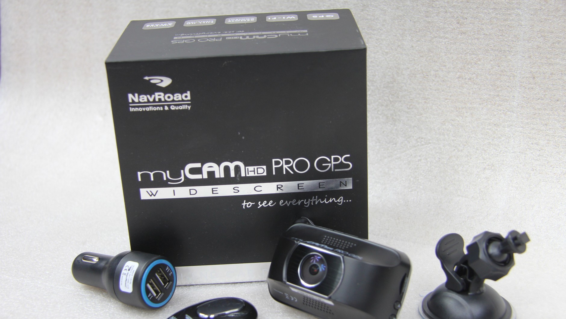 NavRoad myCAM HD Pro GPS z akcesoriami