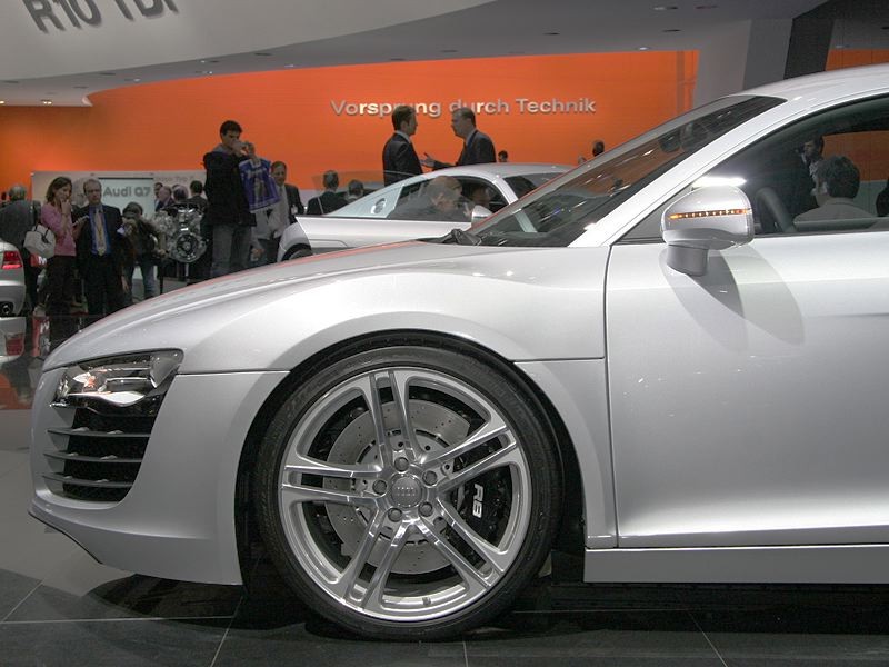 Paryż na żywo: fotogaleria z targów – Audi R8