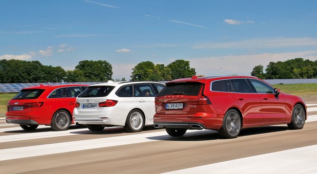 Volvo V60 kontra Audi A4 Avant i BMW serii 3 - które kombi będzie lepszym wyborem