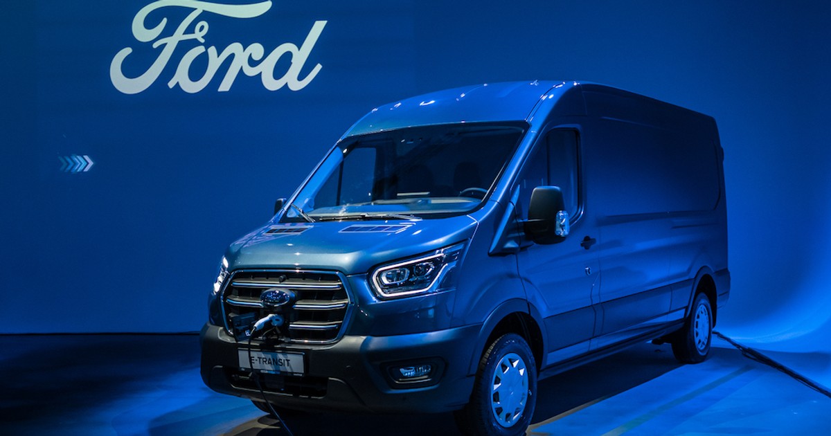 Ford E-Tranist 2022 r. 1. generacja