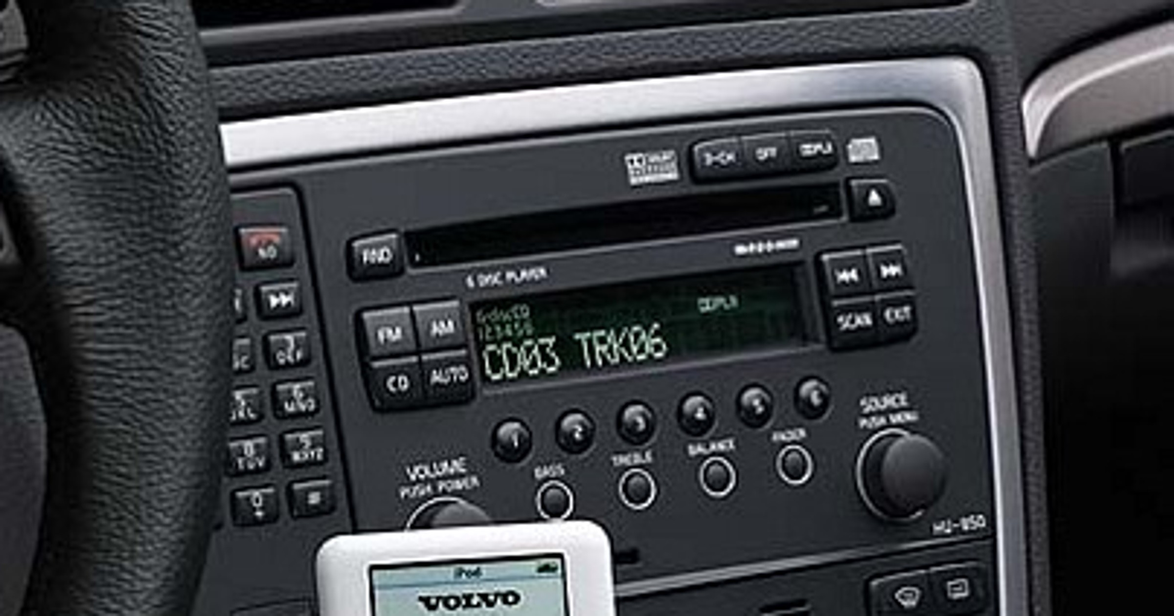 iPod także w Volvo