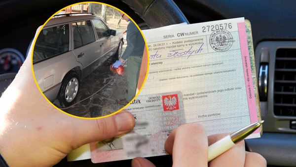 Mandat za mycie auta przed domem — czy to prawda, że można go dostać?
