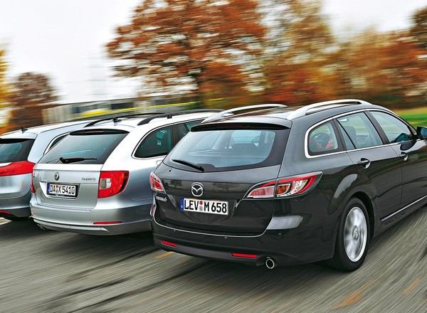 Mazda 6 kontra Skoda Superb i Opel Insignia: czy kombi może być luksusowe?
