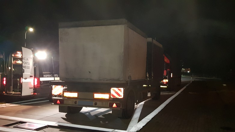 ITD kontrolowała przyczepy