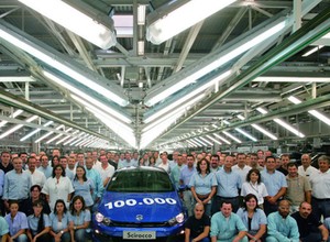 Już 100 tys. VW Scirocco