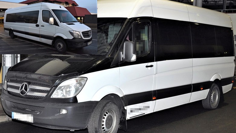 Mercedesy zatrzymane przez Straż Graniczną w Korczowej