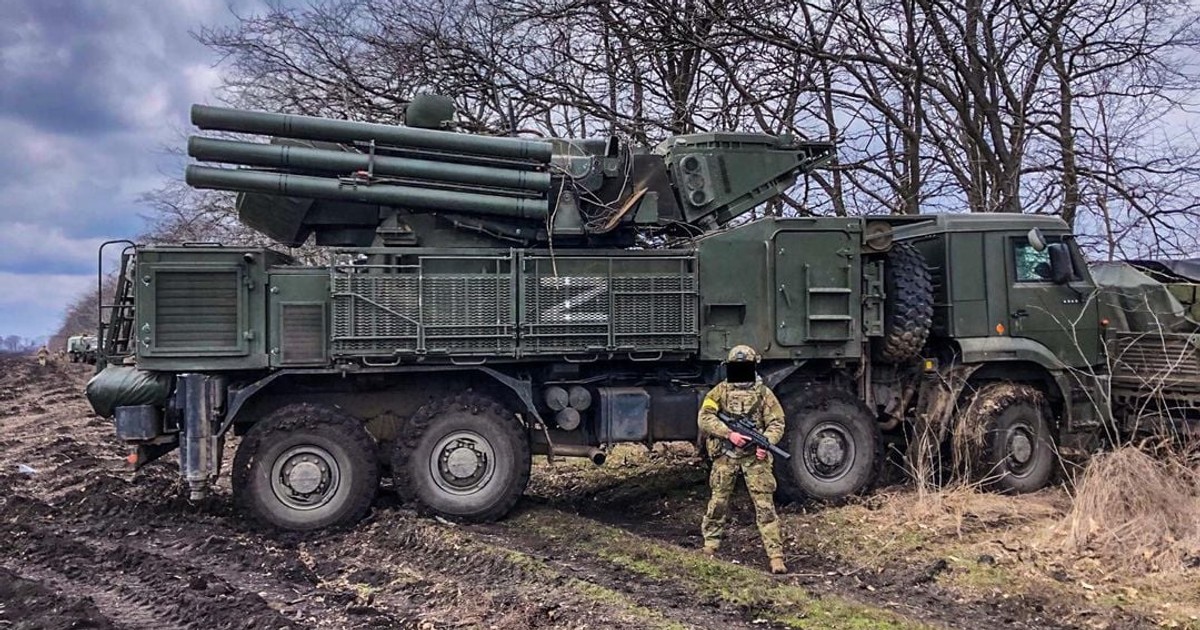 Pancyr-S1 przechwycony przez ukraińską armię