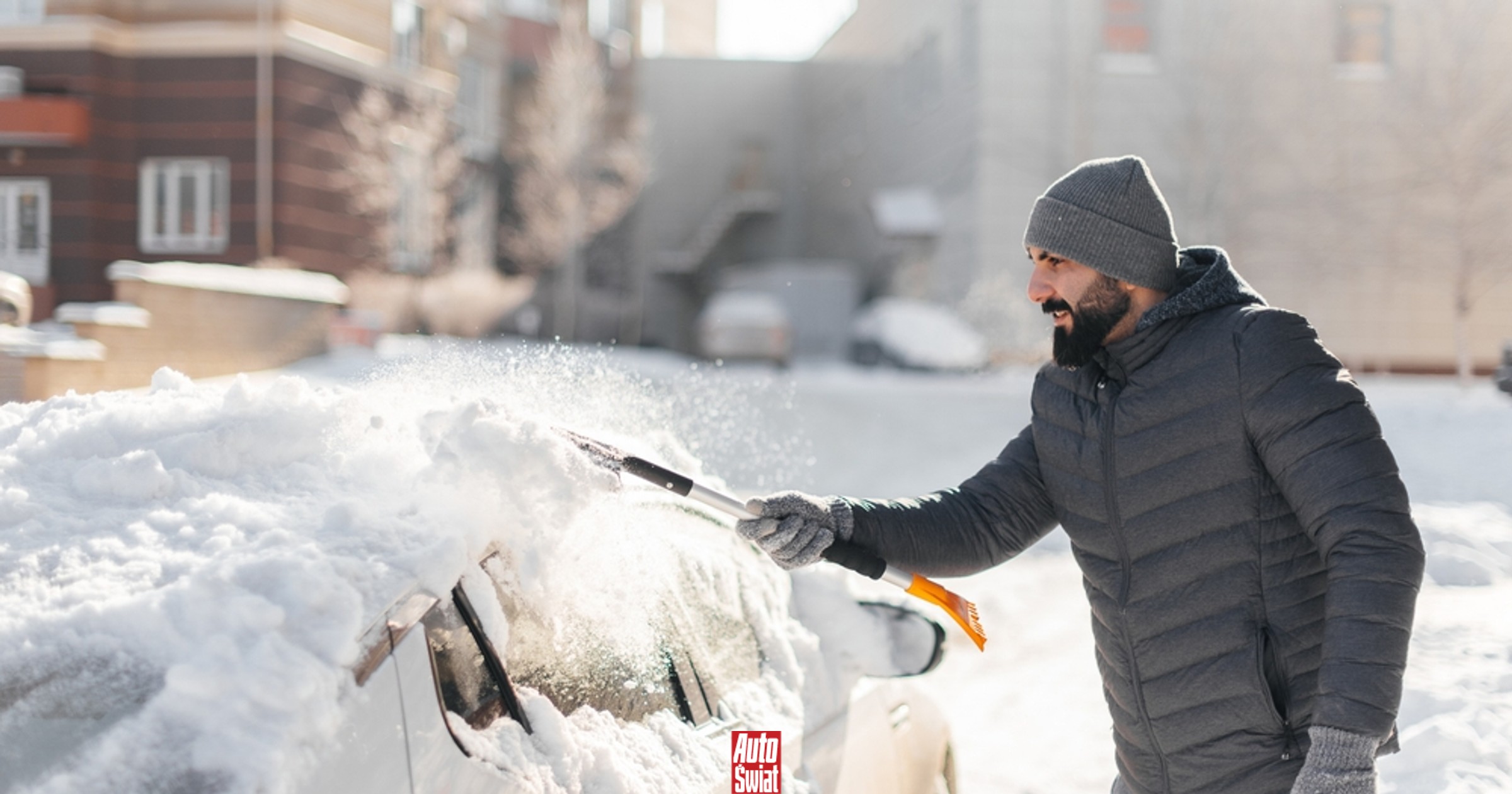 Za te zimowe "pomysły" kierowców można dostać mandat
