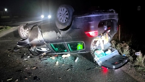 Policjanci dostali zgłoszenie o dachowaniu. Do wyjaśnienia przyczyny wystarczyło badanie