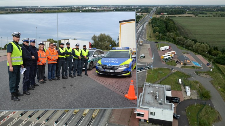 Nowy punkt kontroli na A4. Kamery i czujniki w drodze pomogą ITD i KAS