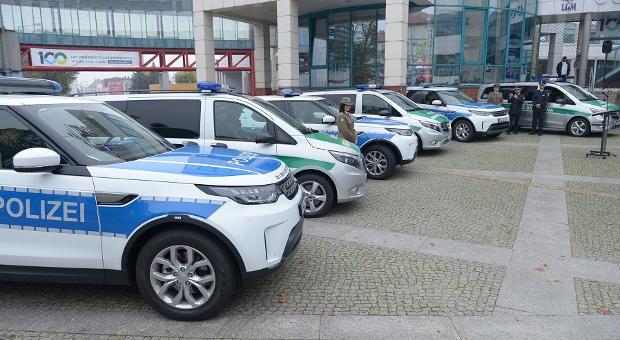 Straż graniczna dostała nowe pojazdy warte blisko 700 tys. euro