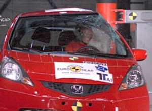 Euro NCAP: Honda Jazz na piątkę