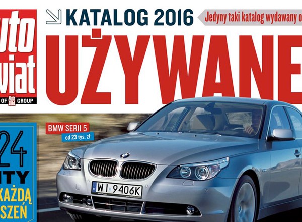 Katalog „Samochody Używane 2016” już w sprzedaży!