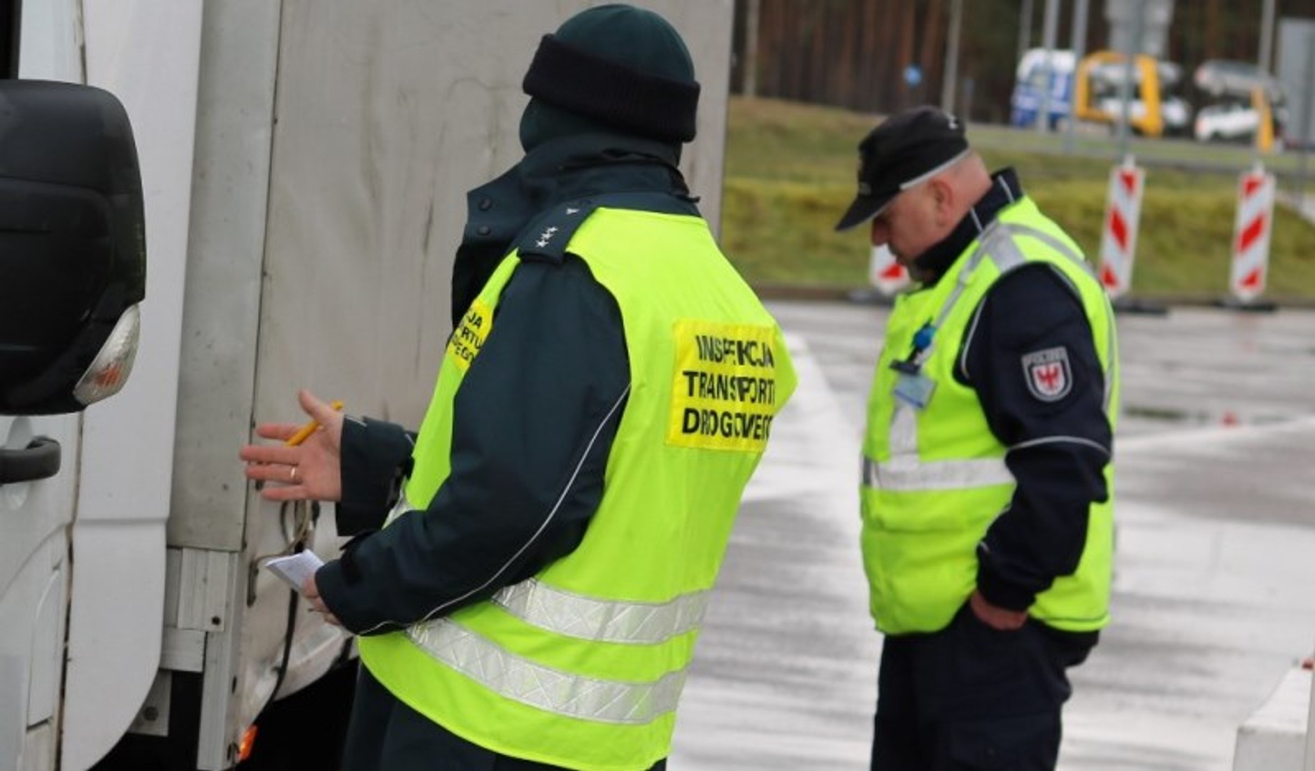 Kontrola ITD i niemieckiej policji