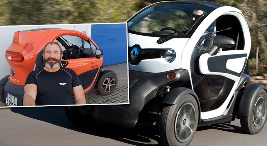 Christian Staffler pokonał Renault Twizy aż 100 tys. km