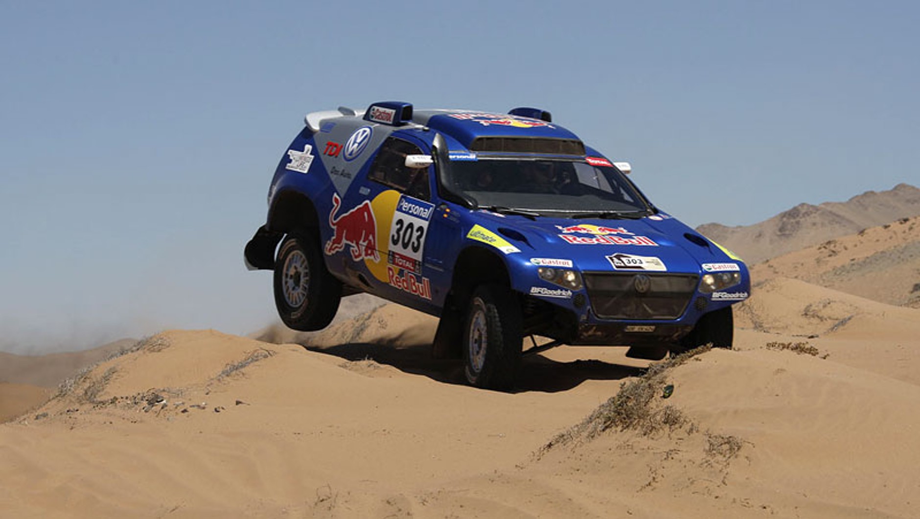 Rajd Dakar 2010: Przygoński już 8, Sonik broni honoru (12. etap na żywo, wyniki, foto)