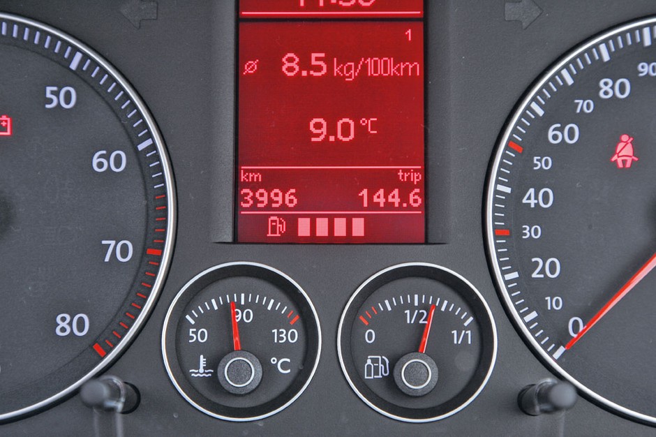 Wskaźnik temperatury w samochodzie