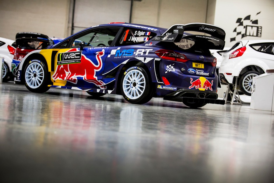 Ford Fiesta WRC załogi Ogier/Ingrassia