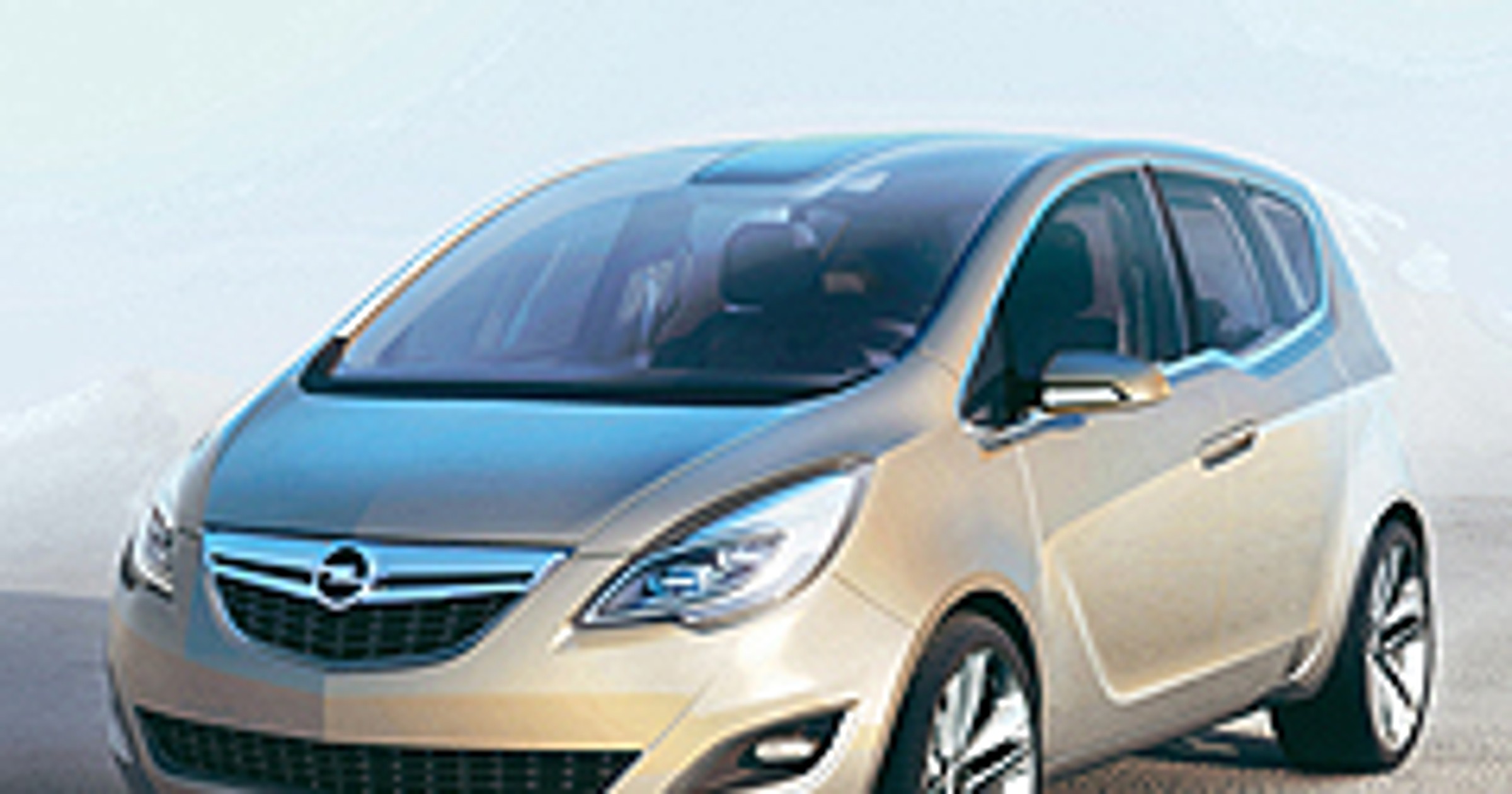 Opel Meriva - Z drzwiami pod wiatr