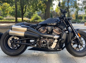 Harley-Davidson Sportster S - motocykl z komiksu. "Taki amerykański"